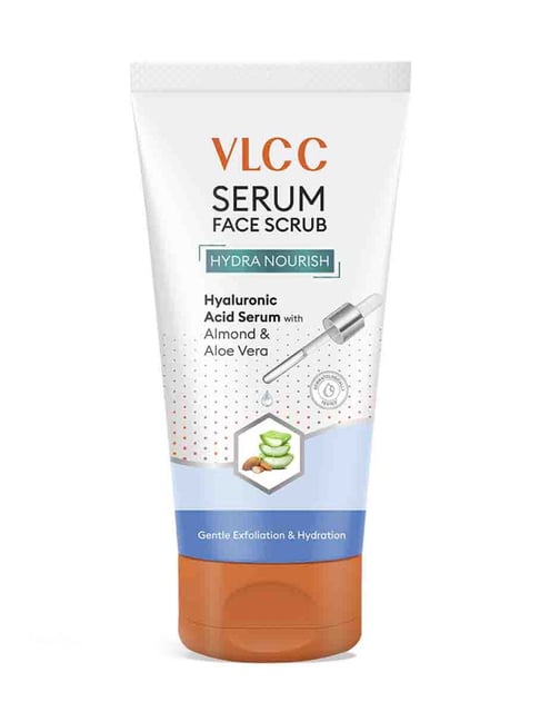 VLCC Hydra Nourish Scrub with Hyaluronic Acid Serum, Aloe Vera & Almond - 150 gm-picture-34