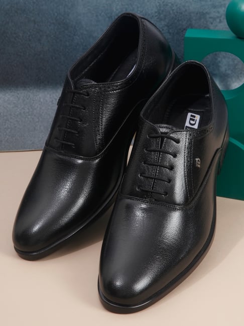 ID Men's Black Oxford Shoes-image-48