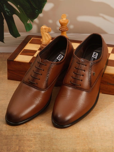 Buy ID Men's Tan Oxford Shoes for Men at Best Price Tata CLiQ