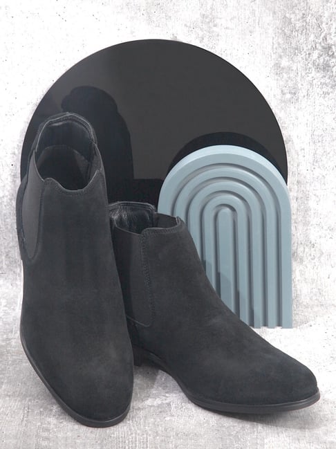 ID Men's Black Chelsea Boots