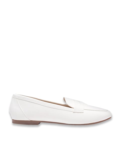 Buy Van Heusen Women's White Formal Loafers for Women at Best