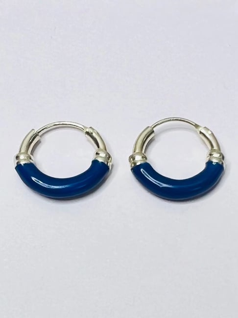 Arte Jewels 925 Sterling Silver Small Hoop Earrings for Women