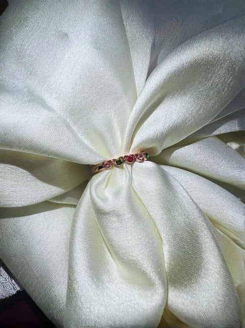 Arte Jewels 925 Sterling Silver Rose Gold Ring for Women-picture-29