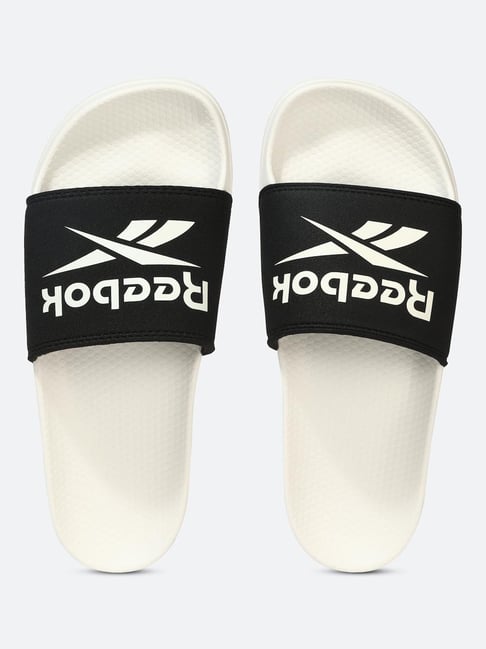 Reebok Women White Slippers