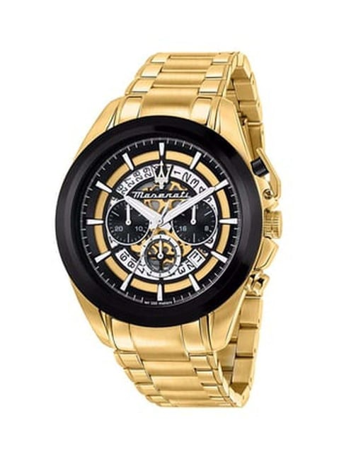 MASERATI R8873612058 Skeleton Sport Analog Watch for Men-picture-33