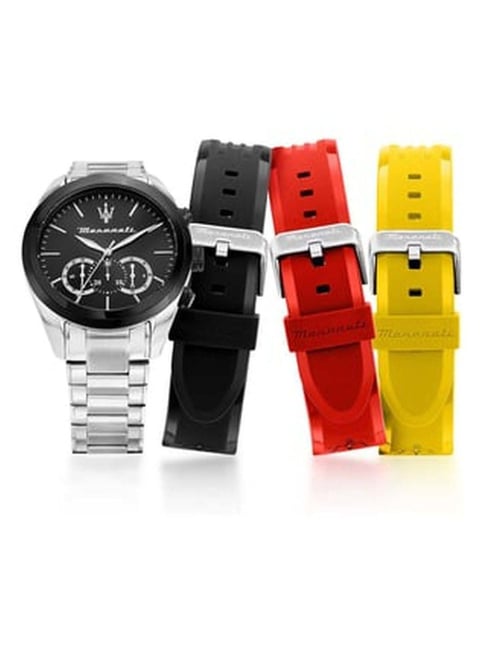 MASERATI R8873612062 Sport Traguardo Chronograph Watch For Men With interchangeable strap-picture-10