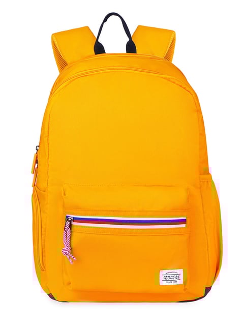 American Tourister Carter 28 Ltrs Yellow Medium Laptop Backpack