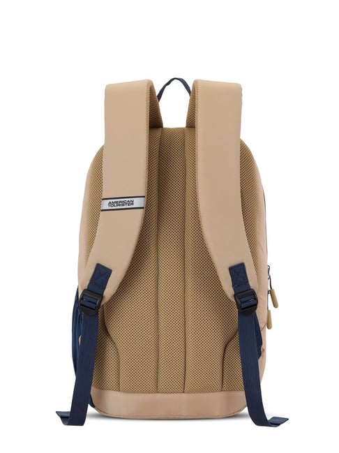 American Tourister Daybreak 25 Ltrs Beige Medium Laptop Backpack