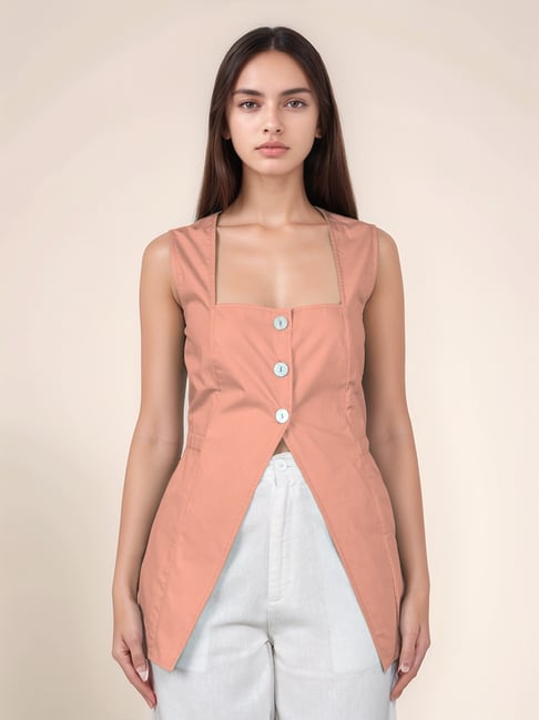 Zink London Peach Solid Top