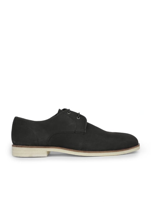 Buy Rockport Men's NORMAN DRESS Black Derby Shoes for Men at Best