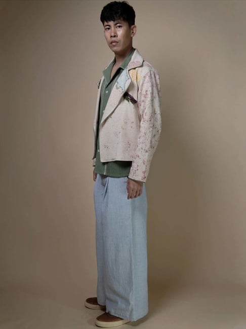 Lafaani Kora Meadows Unisex Cropped Jacket-picture-47