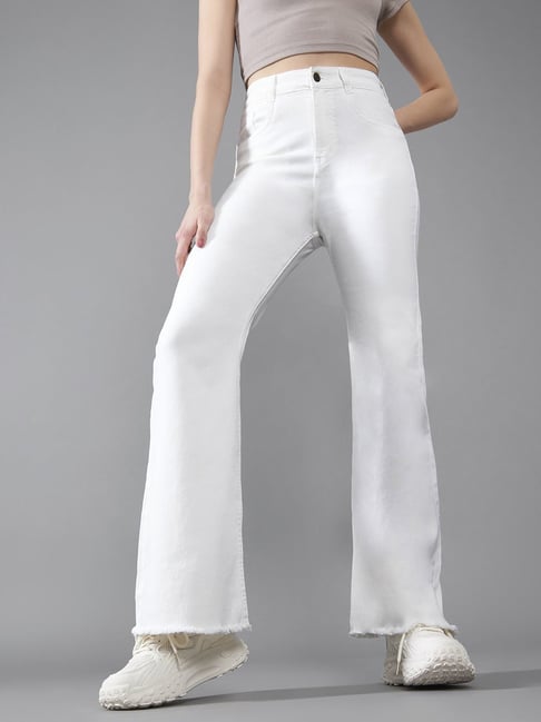 Dolce Crudo White Denim Jeans