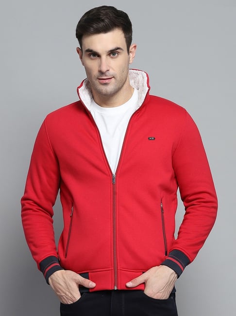 Monte Carlo Red Regular Fit Sweatshirt-picture-24