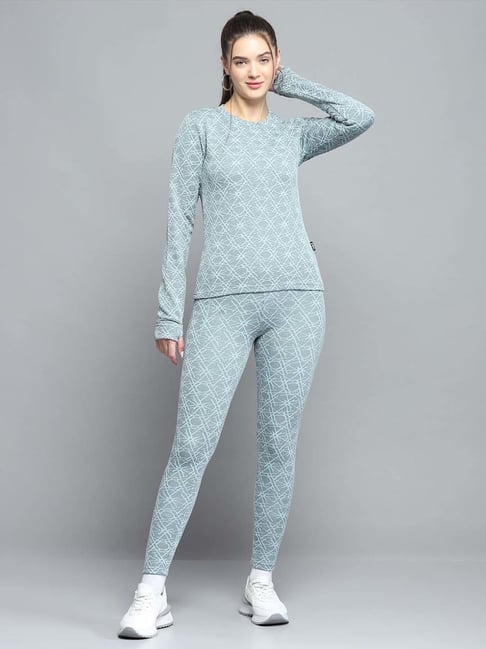 by Monte Carlo Women Self Design Regular Fit Round Neck