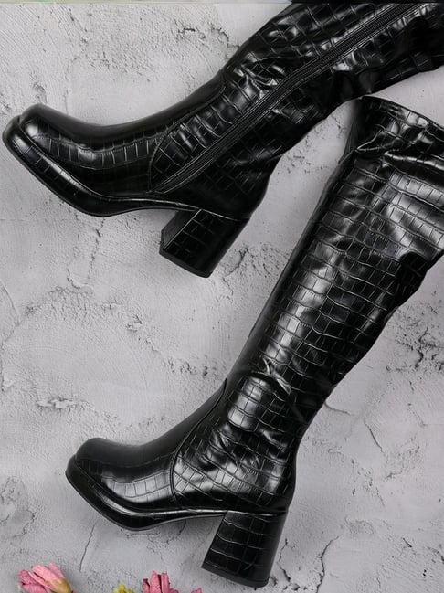 Ronnie Grey Women's Black Casual Booties-picture-34