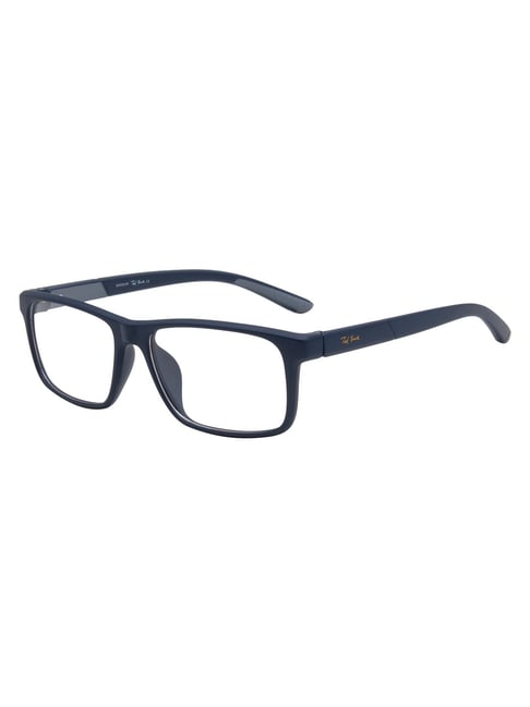 Ted Smith Blue Square Unisex Eye Frames
