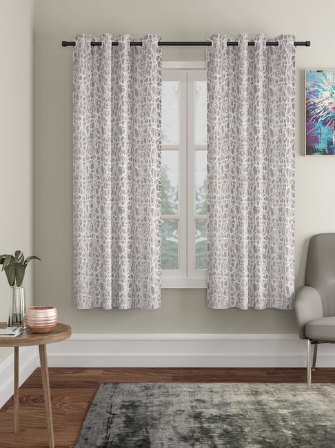 Hosta Homes Brown Polyester Window Blackout Curtain-picture-37