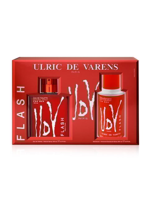 Ulric De Varens Flash Set with Eau De Toilette & Deodorant