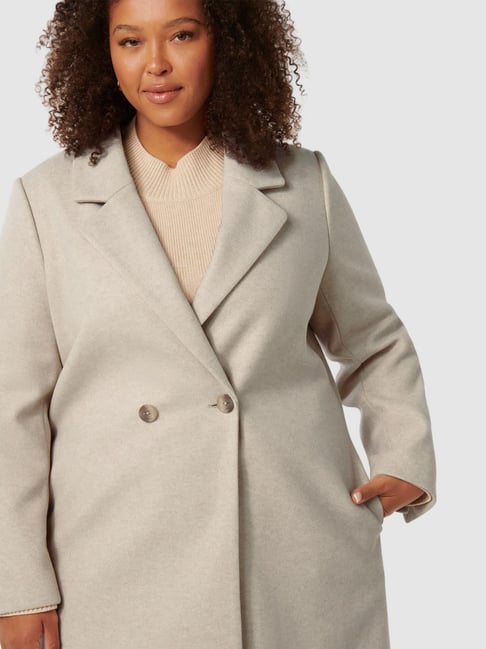 Forever New Shelley Curve Double Breasted Coatigan