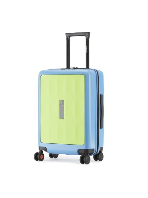 Nasher Miles Zanzibar Green & Blue 8 Wheels Small Hard Cabin Trolley Bag-picture-21