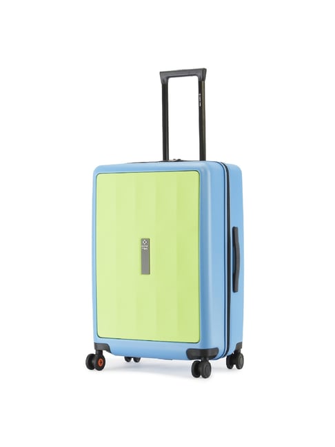 Nasher Miles Zanzibar Green & Blue 8 Wheels Medium Hard Cabin Trolley Bag-picture-31
