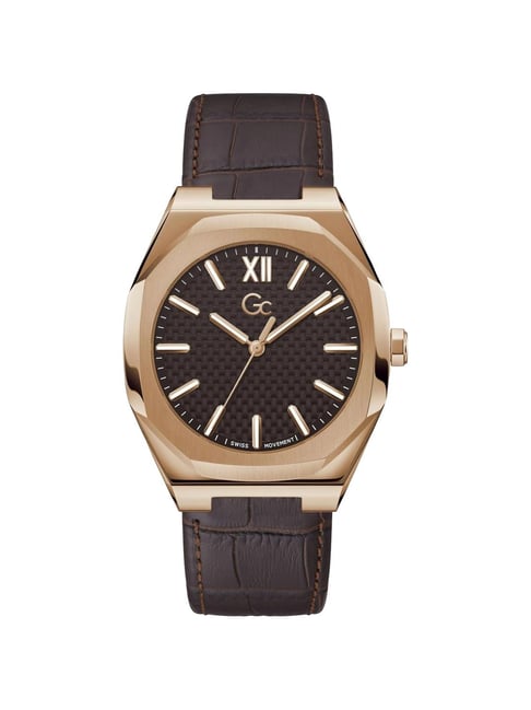 Buy Gc Z26005G4MF Coussin Sleek Analog Watch for Men at Best Price