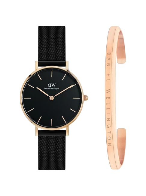 Daniel Wellington DW00500021K Petite Unisex Analog Watch with Bracelet