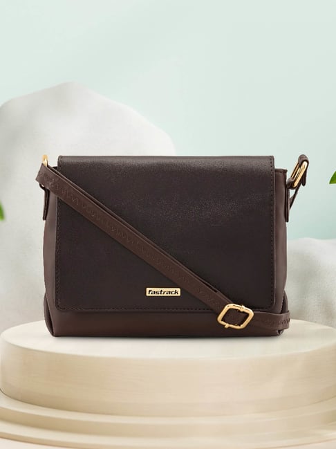 FastrackSolid Medium Sling Handbag