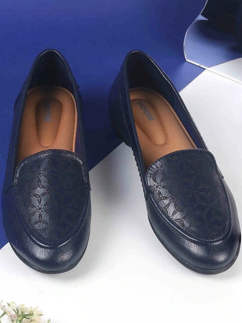 Buy Mochi Women's Blue Casual Loafers for Women at Best Price