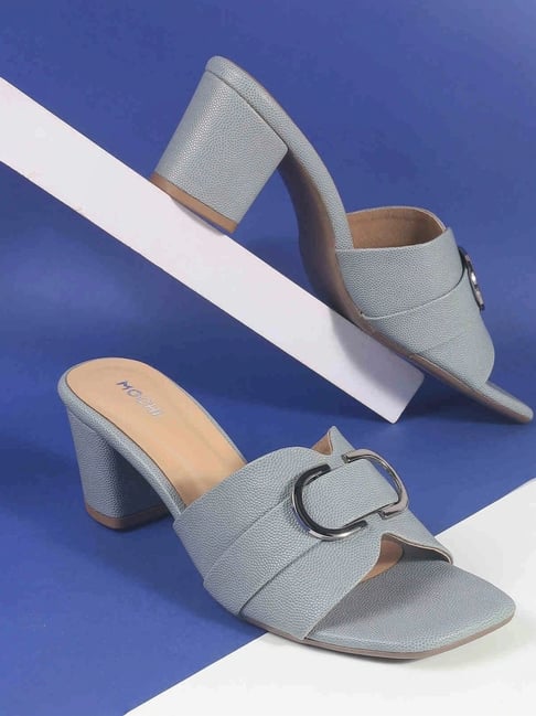 Buy Mochi Women's Grey Casual Sandals for Women at Best Price - Main Image