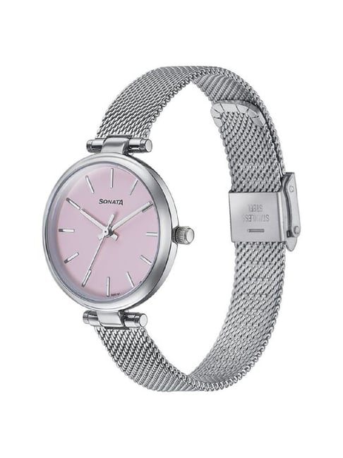 Sonata Ladies Watches Under 1000 Sonata 87078SM01 Festive