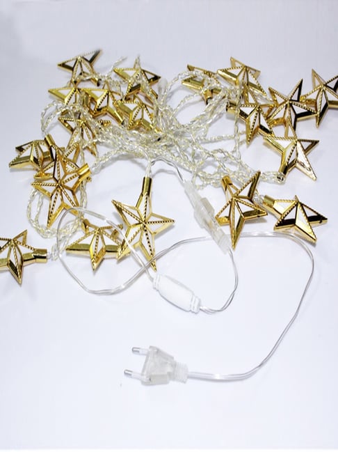 Homesake String Lights Moroccan Copper Lights 5M 14LED for Decoration Golden Star