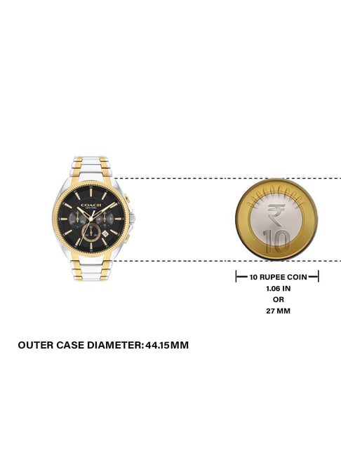Buy Coach 14602682 Jackson Analog Watch for Men at Best Price