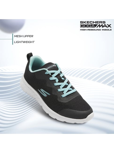 Buy Skechers Kids GO RUN 400 Black Running Shoes for Girls at Best