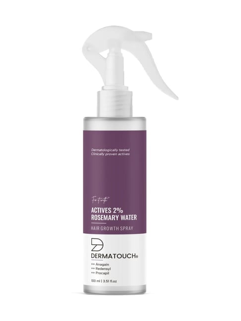 Dermatouch Actives Rosemary Water Hair Growth Spray - 100 ml