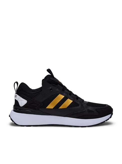 Campus Men's Black & White Casual Sneakers