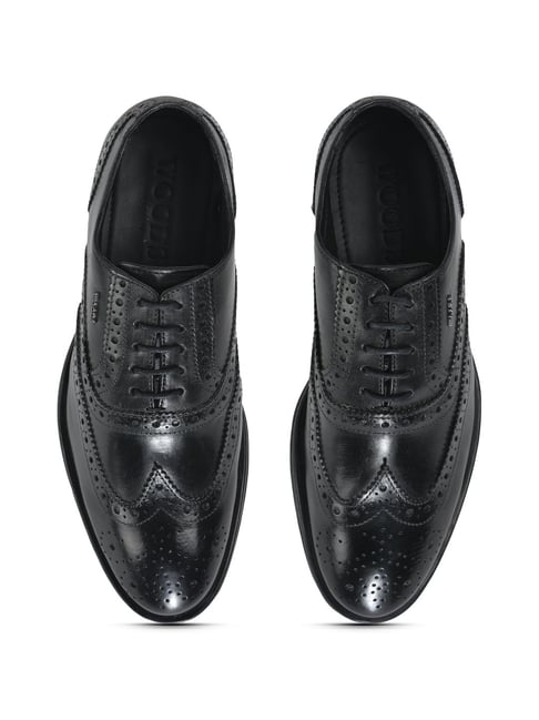 Myntra Black Leather Brogues Mens Myntra Levis Leather Shoes Price