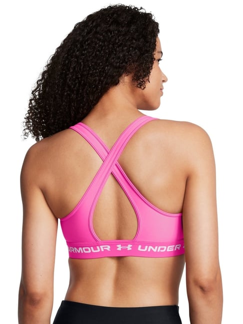 Under Armour Pink Fitted Other Sports Bra