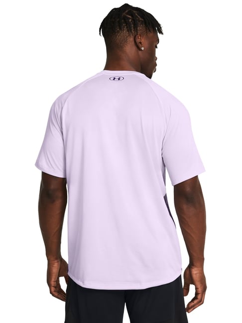 Under Armour Purple Regular Fit Ombre Sports T-Shirt