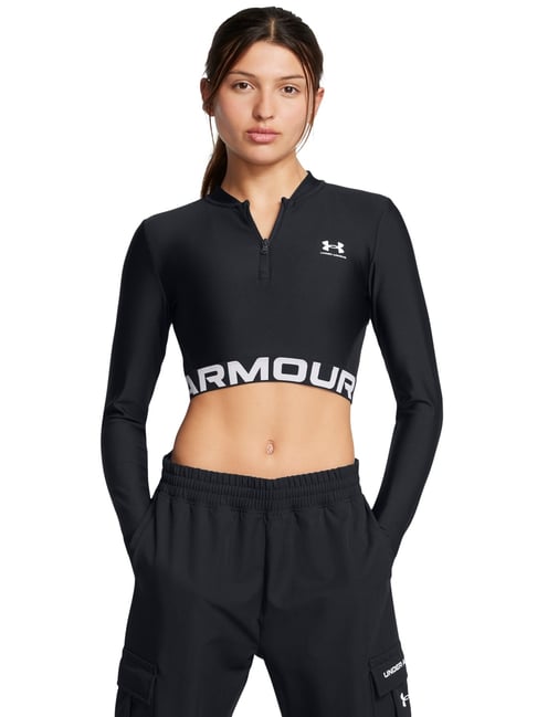 Under Armour Black Printed Sports T-Shirt-picture-48