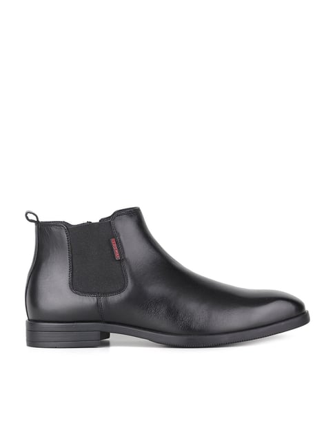 Red Chief Men's Black Chelsea Boots-picture-36