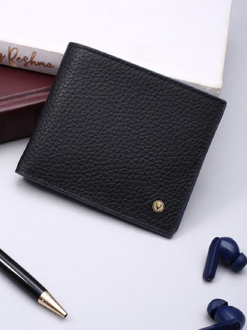 Price History of Allen Solly Black Formal Leather Bi-Fold Wallet