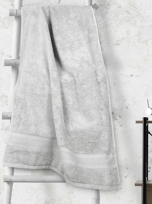 Mytrident Grey 100% Cotton Towel-picture-30