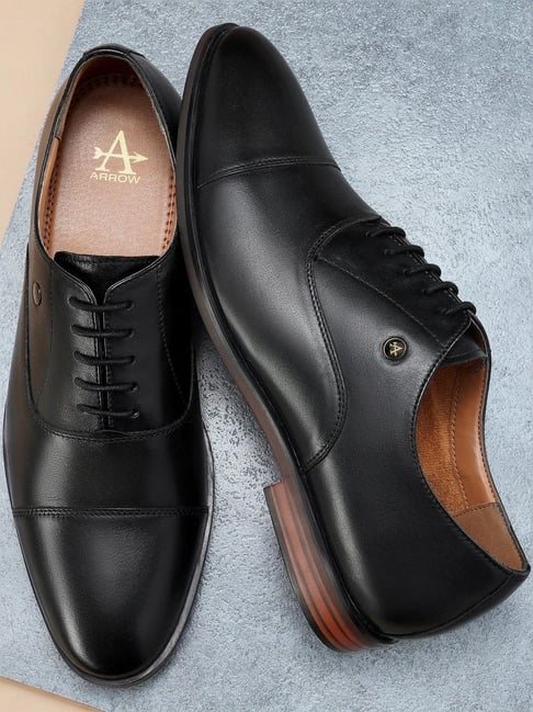 Buy Arrow Men's Black Oxford Shoes for Men at Best Price Tata CLiQ