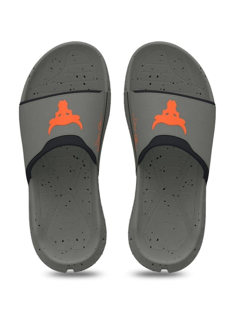 Rock Under Armour Flip Flops Under Armour Men's Project Rock Grey