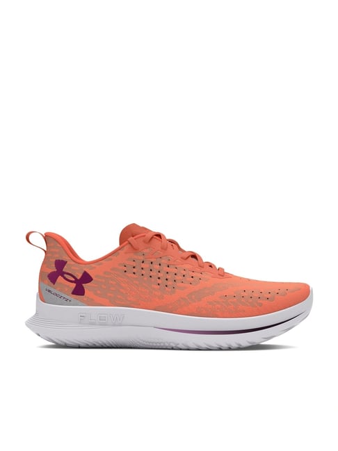 Under Armour Women's Velociti Orange Running Shoes