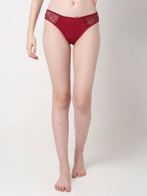 Vero Moda Intimates Red Lace Brief