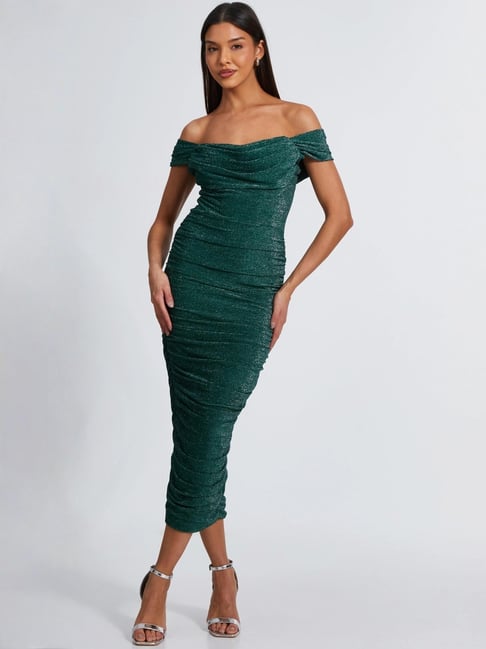 green emerald velvet dress Amazon.co.uk: Quiz Dresses