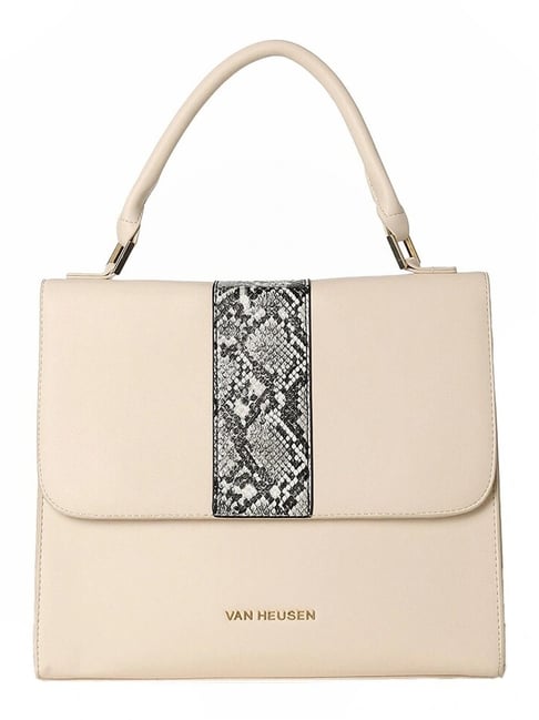 Van Heusen Beige Printed Medium Handbag-picture-21