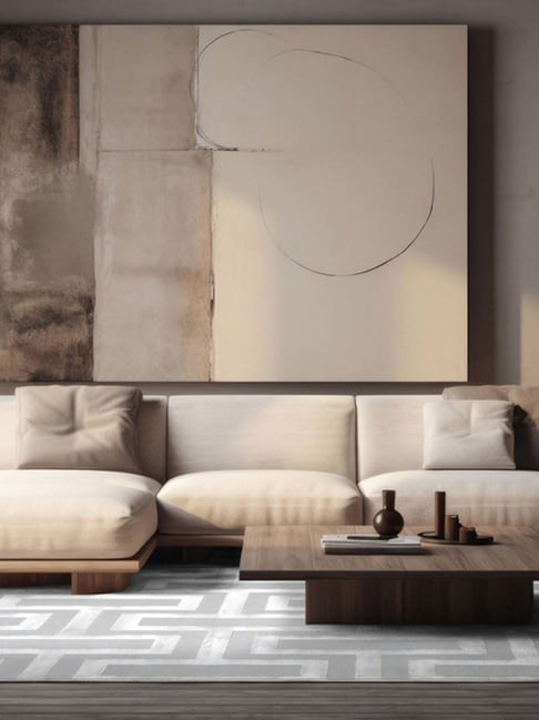 Ddecor Live Beautiful Grey Polypropylene Rug